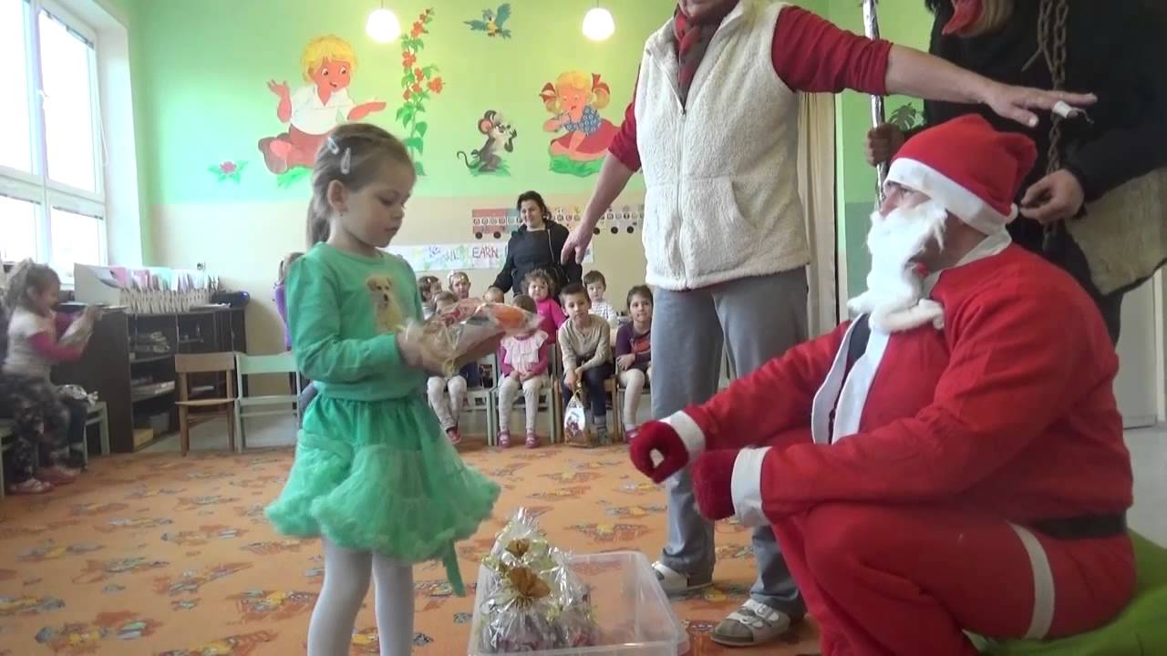 Mikuláš v škôlke v Kľúčovom