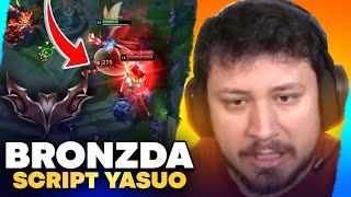 Malkoç bronz eloda script Yasuo’ya denk geliyor