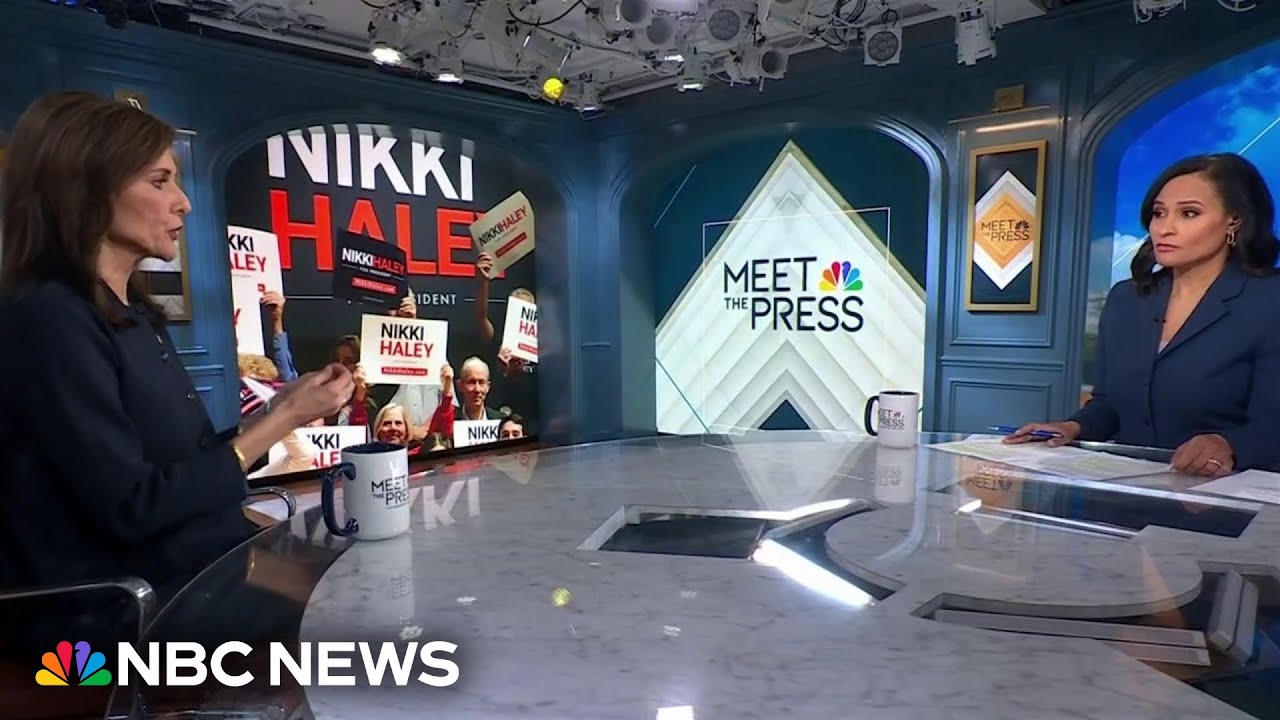 The GOP primary is about the ‘direction’ of the Republican Party, Nikki Haley says