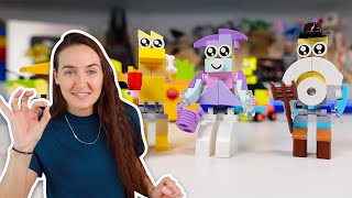 How to Build EASY Characters out of LEGO Bricks!