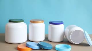 PET Plastic Can Plastic Jar Plastic Bottle For Food Storage
