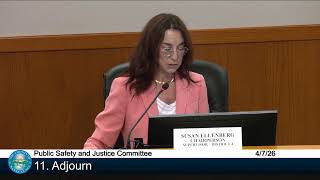 County of Santa Clara Public Safety and Justice Committee April 7, 2026