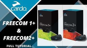 Cardo FREECOM1+ and FREECOM2+: Complete Tutorial