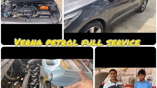 Verna petrol full engine service screenshot 4