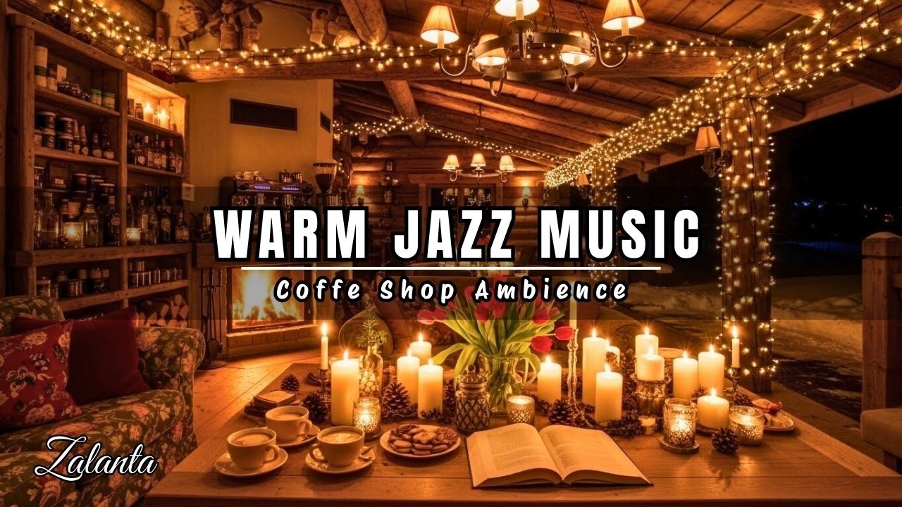 Relaxing Coffee Shop Jazz Music  ☕️ Soft Instrumental Music For Relax, Study and Work