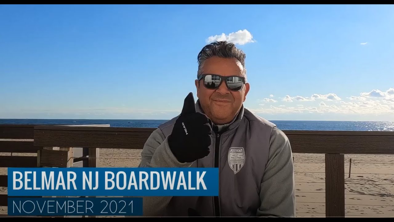 BELMAR NJ BOARDWALK NOVEMBER 2021