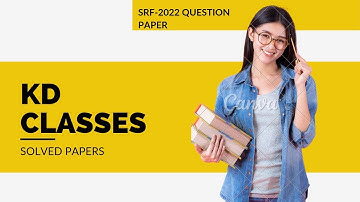Memory Based Questions। SRF-Agro/Soil Science-2022। KD Classes (SRF 2022) #icar #srf #jrf