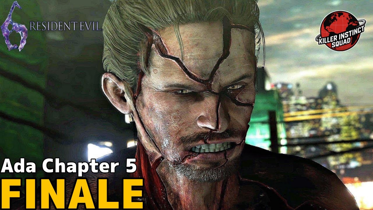 Resident Evil 6 ADA Chapter 5 FINALE Co-op