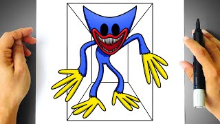 Como DESENHAR o Novo HUGGY WUGGY - Cómo DIBUJAR el Nuevo ...