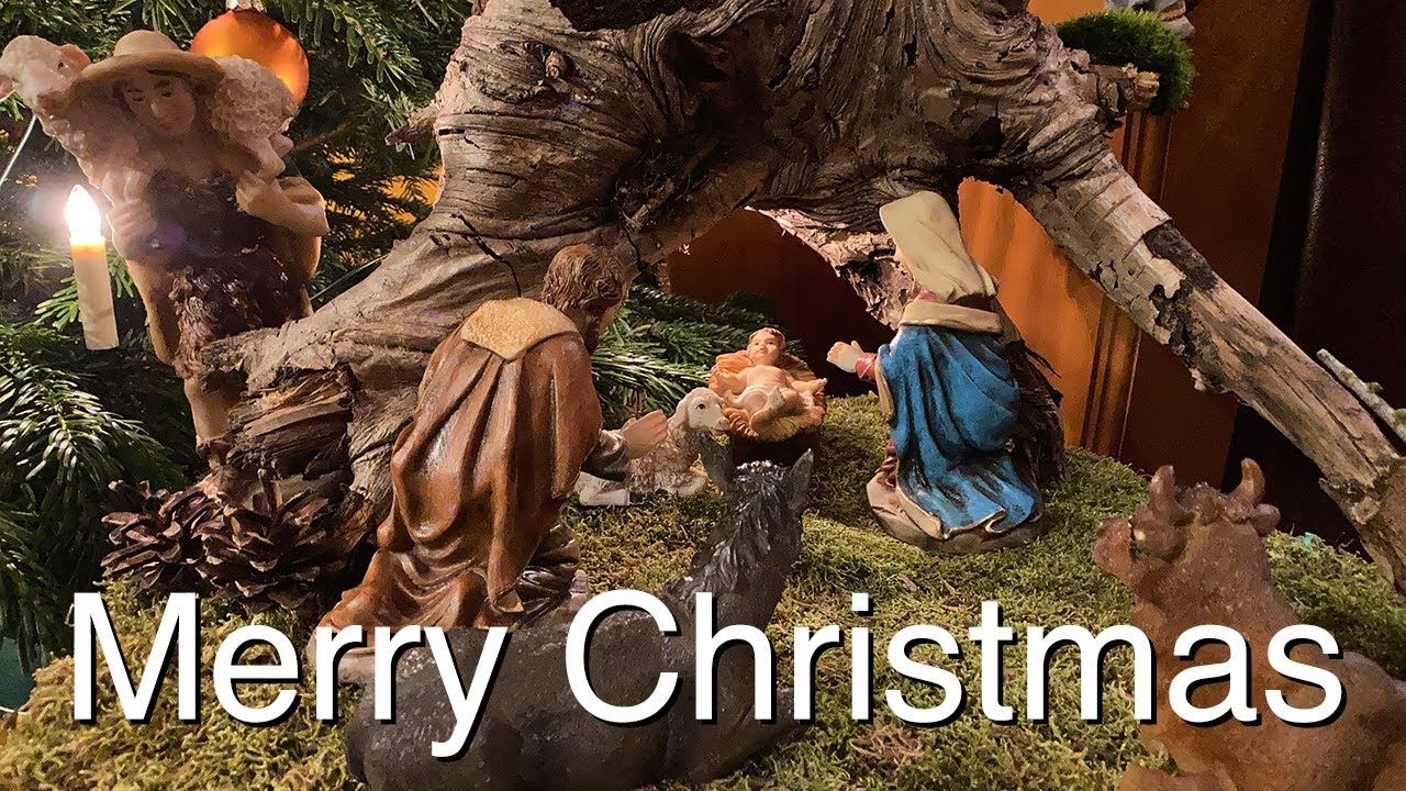 Homemade Nativity Scene | Merry Christmas