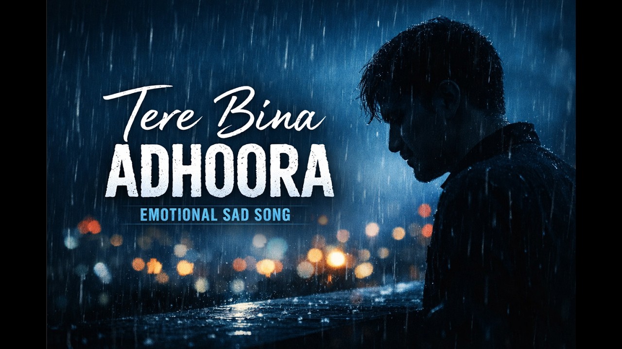 Tere Bina Adhoora | Emotional Hindi Sad Song 2026 | Heartbreak Ballad