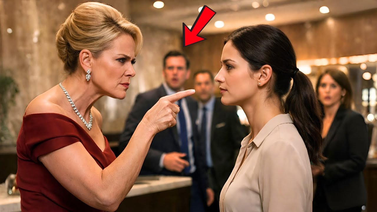 LA ESPOSA DEL MILLONARIO SE BURLÓ DE LA RECEPCIONISTA EN FRANCÉS… SIN SABER QUIÉN ERA EN REALIDAD