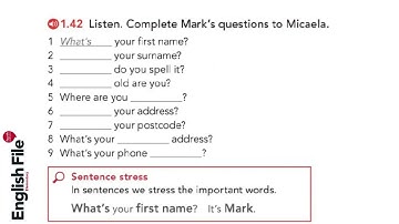 English File elementary 4th edition SB_1.42