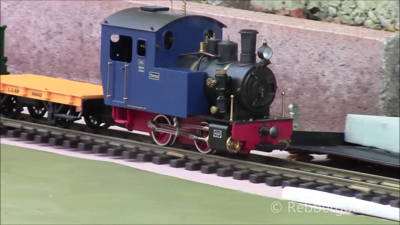 Dampflok Emma von Regner Dampftechnik Spur G, Anheizen im November