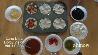 Focaccia Muffins / Luna Ultra Dolby Vision #htnow #insta360 # Luna insta360