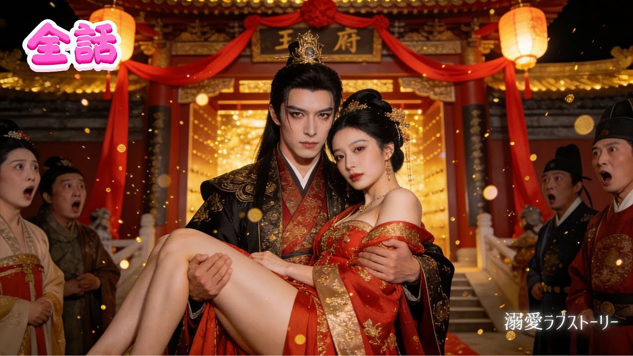 【日本語吹き替え版】彼女は無理やり縁談を替えられ、遊び人と噂の王爷に嫁がされた。誰もが彼女の破滅を待っていたが、彼は彼女を抱き寄せ、溺愛してしまった。！#中国ドラマ #短編ドラマ