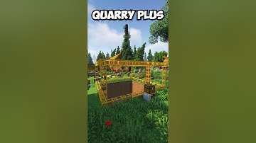 Add a Quarry to Minecraft!