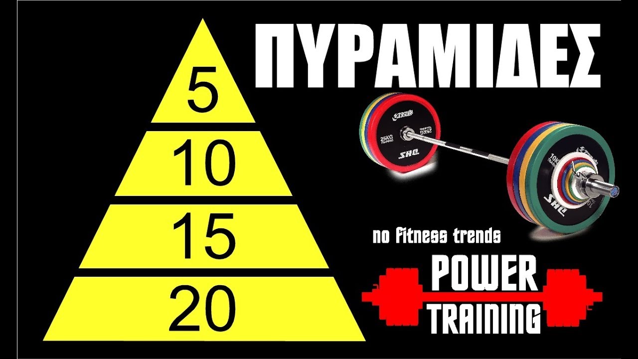 Προπόνηση με πυραμίδες (αρχάριοι και προχωρημένοι)