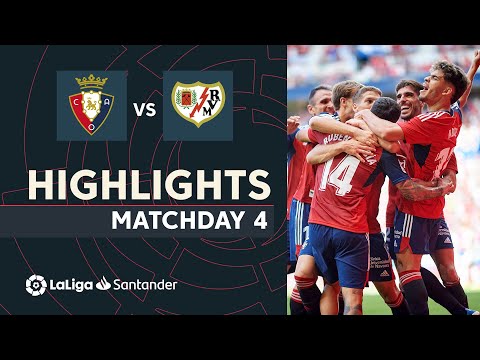 Osasuna Vallecano Goals And Highlights