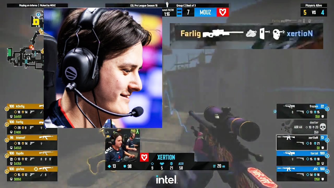 Farlig is on fire today | Astralis vs Mouz - YouTube