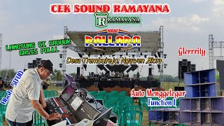 Cek Sound Ramayana NEW PALLAPA TREMBULREJO NGAWEN 26 JULI 2025