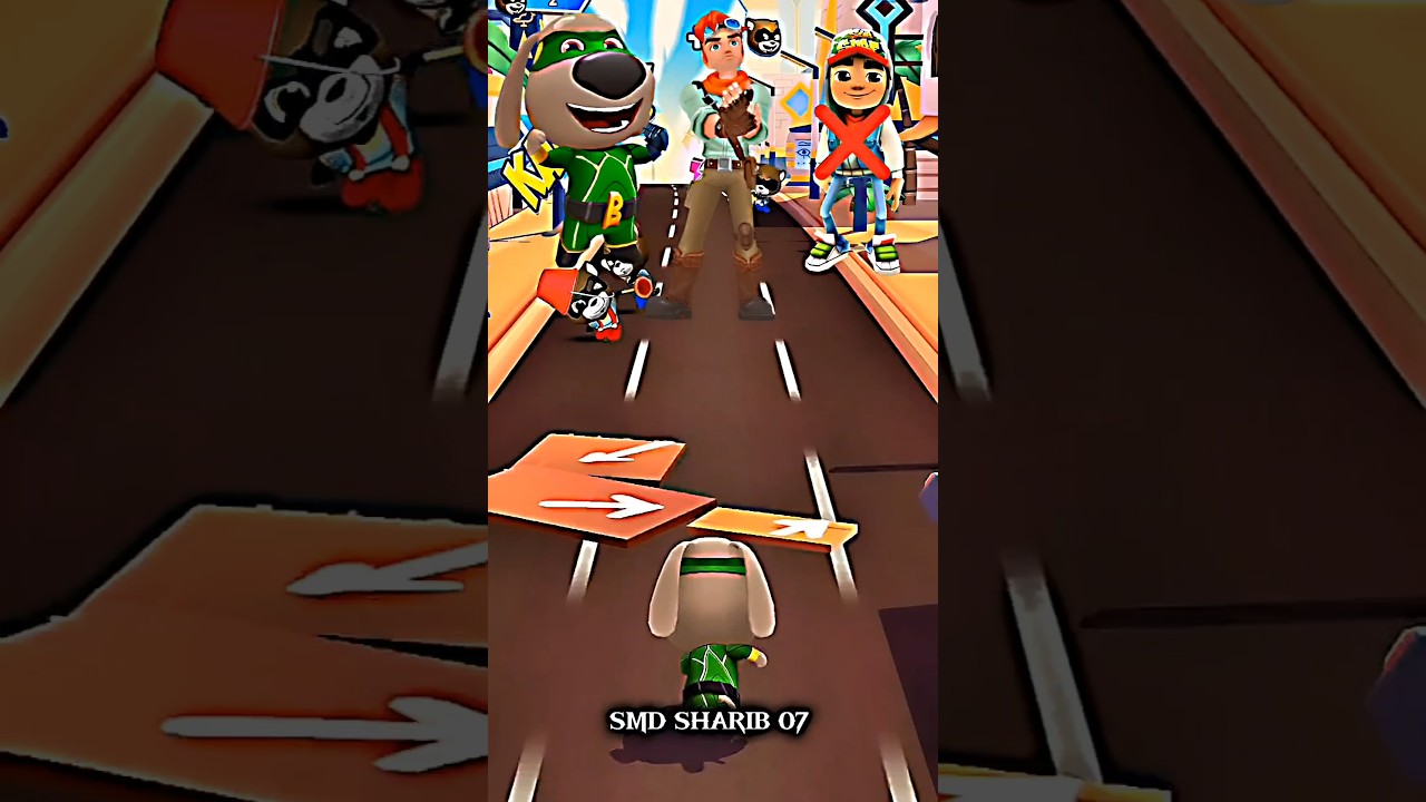 Talking Tom Hero Dash 😡 Subway surfers game || Runner Escape gameplay || 