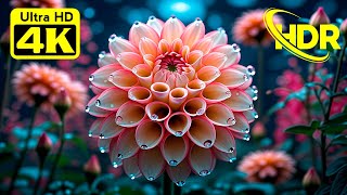 Flower Therapy / Stress Reliever / Pure relaxation | 4K Ultra HDR 60fps