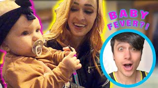 Jaclyn Caught BABY FEVER at Playlist Live