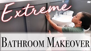 Small Bathroom Makeover | Extreme Bathroom Transformation