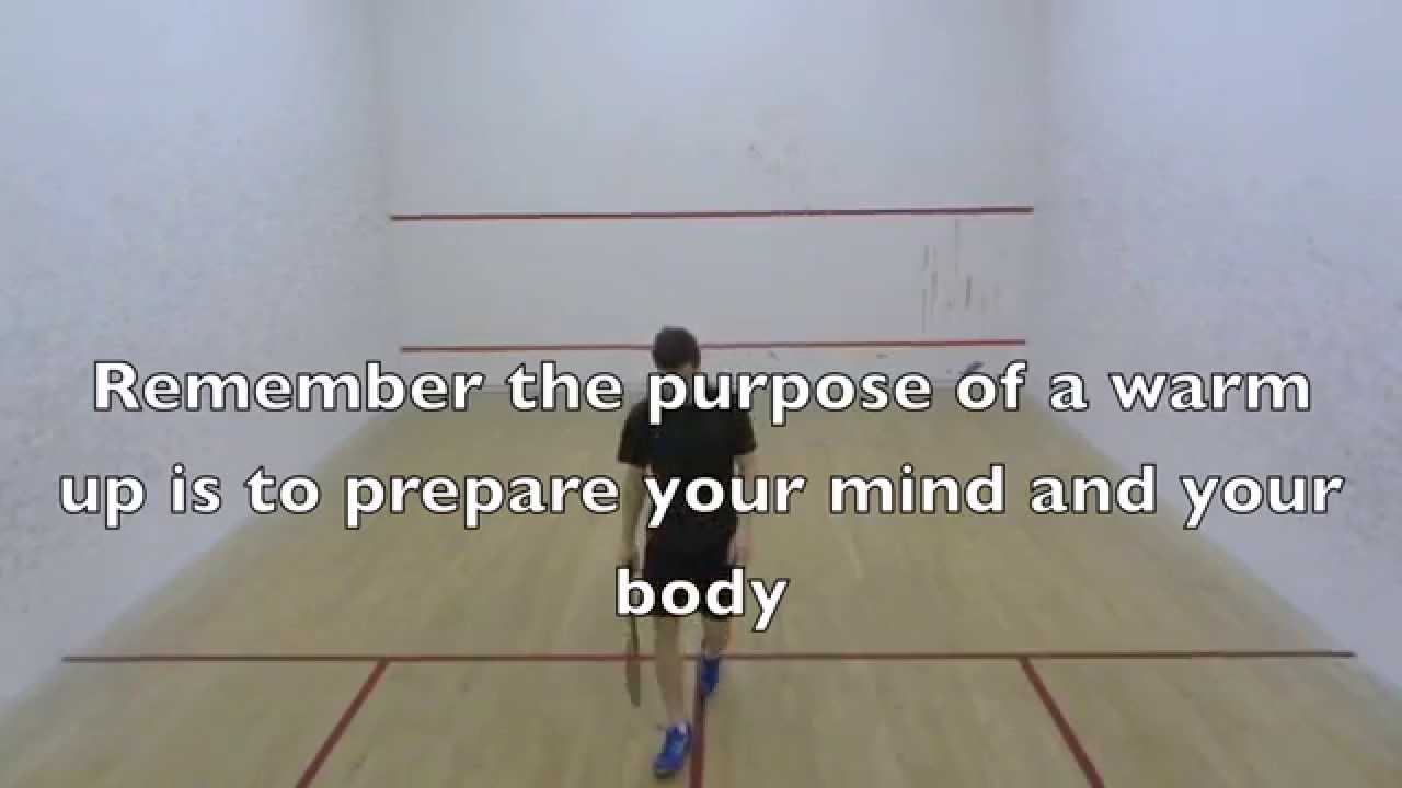 Squash Warmup YouTube