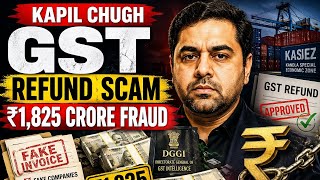 ₹1,825 Crore GST Refund Scam Explained | How Kapil Chugh Fooled the System