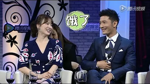 Song Hye Kyo teaches Huang Xiao Ming says "I'm hungry" in Korean - DayDayNews