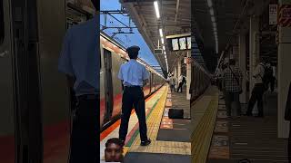The Secret Behind Japan's Perfect Train System ( He's Not Saluting... He's Saving Lives ) #shorts J