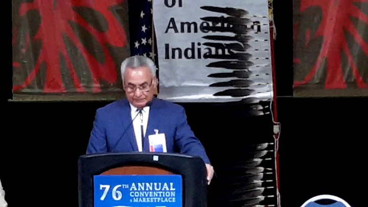 NCAI 2019 NATIONAL CONGRESS OF AMERICAN INDIANS NCAI President  Jefferson Keel Opening address