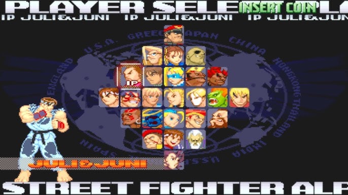 Street Fighter Alpha 2 [PS1] - play as Shin Akuma 