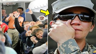 Passenger Gives Up First Class Seat For Soldier, Then The Unbelievable Happens!