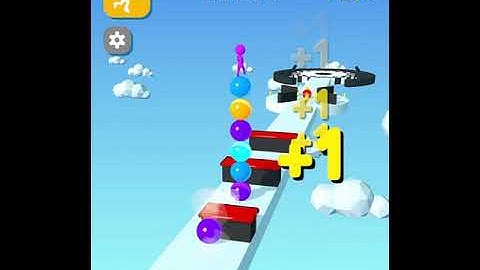 Stack Rider 😁🌈😈 Game Walkthrough - GamePlay All Levels [ iOS / Android ] New Game!!