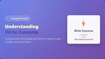 MongoDB Write Concerns Explained: Data Durability for Beginners