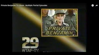 Private Benjamin Tv Show - Multiple Partial Episodes