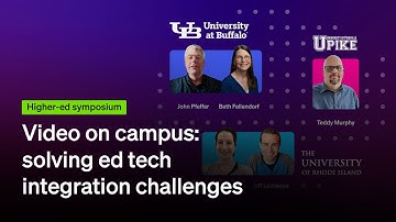 Video on campus: Solving ed tech integration challenges