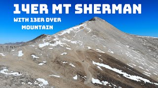 Colorado 14ers: Mt Sherman Trail Guide with BONUS 13er Dyer Mountain