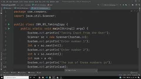 Java Tutorial: Getting User Input in Java