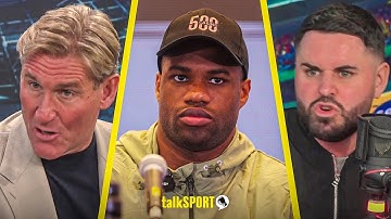 "BIGMOUTH!" Simon Jordan & Sam Jones have FIERY argument over Daniel Dubois