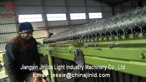 80X100mm Double Twist Hexagonal Wire Netting Machine From Direct Factory