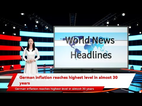 German inflation reaches highest level in almost 30 years