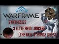 Warframe | How to Synthesize 3 Elite Arid Lancers on Mars (The New Strange)