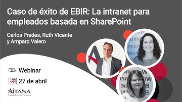 Caso de éxito de EBIR: La intranet para empleados basada en SharePoint