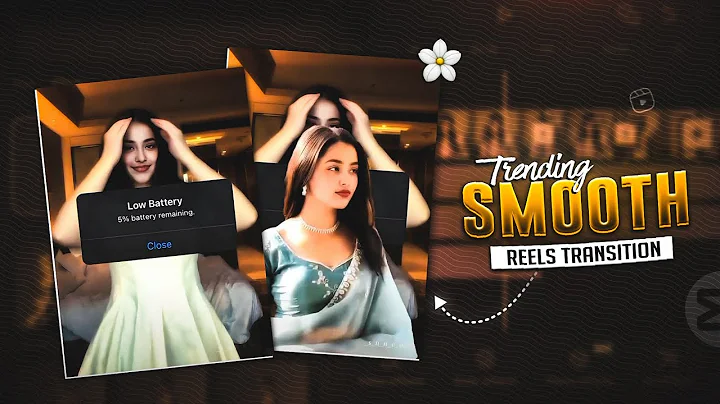 Instagram Trending Smooth Transition Reels Editing | New Transition Video Edit In Capcut 🌼