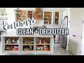 KONMARI METHOD DECLUTTERING MY KITCHEN | Clean, Organize + Declutter | Satisfying Before and After