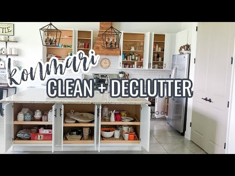 KONMARI METHOD DECLUTTERING